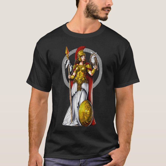 T-shirt Déesse grecque Athéna (Devant)