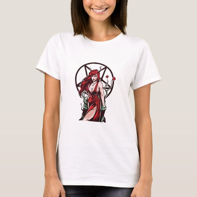 T-shirt Déesse Lilith Pagan (Devant)