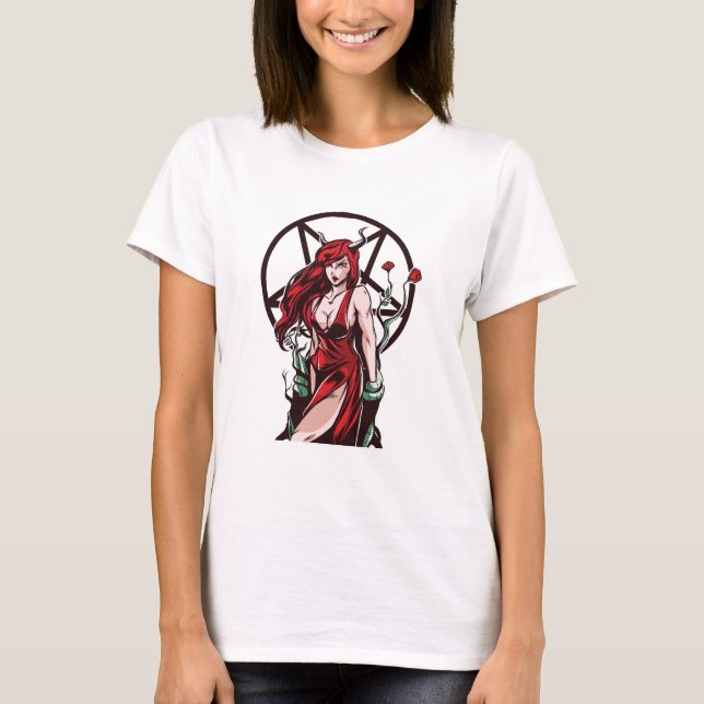 T-shirt Déesse Lilith Pagan (Devant)