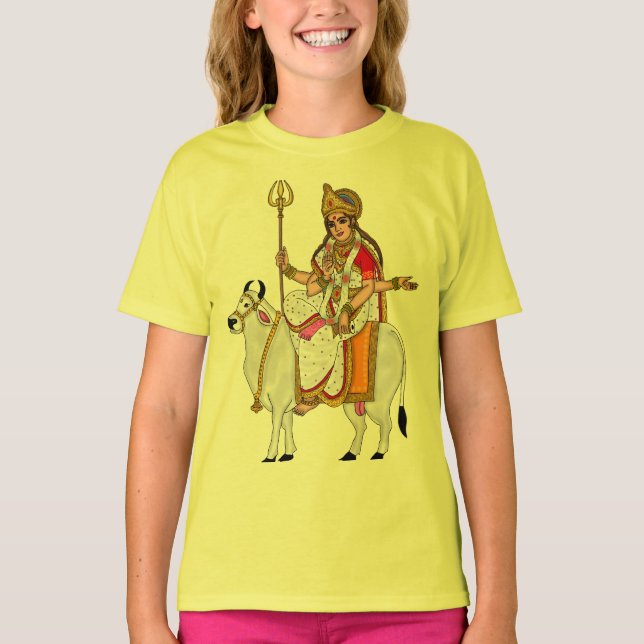 T-Shirt Déesse Mahagauri (Devant)
