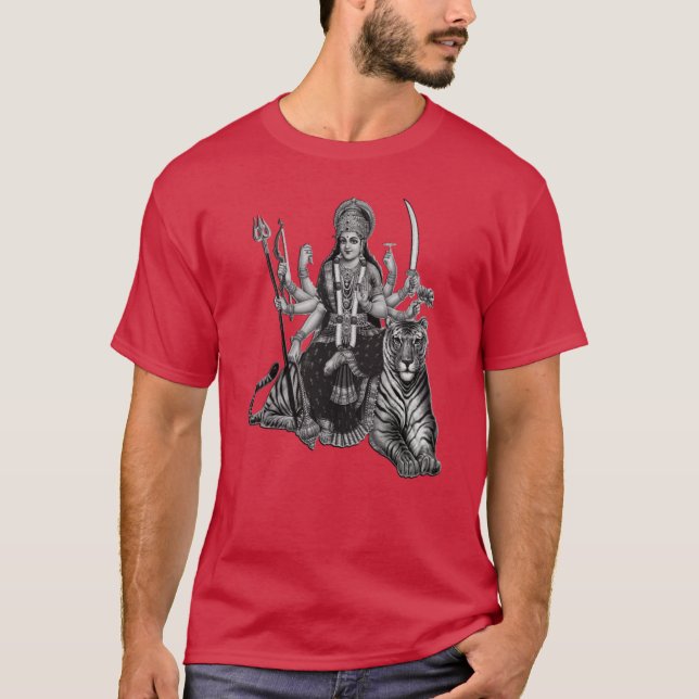 T-shirt Déesse Mère rétro vintage (Devant)