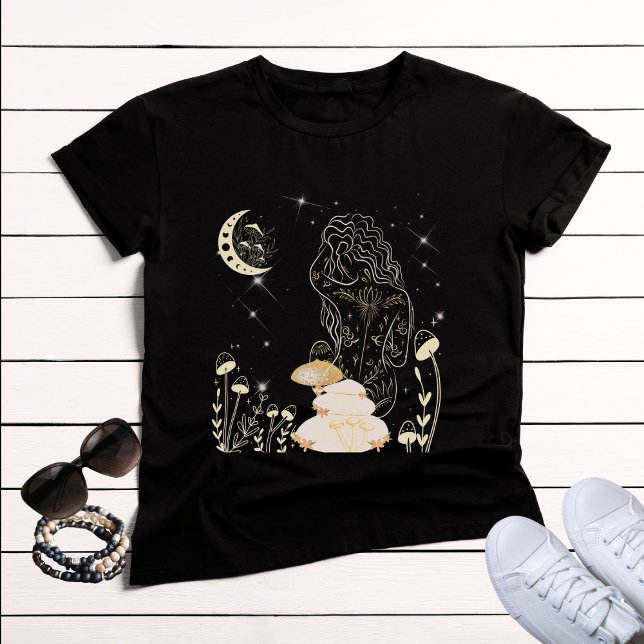 T-shirt Déesse mystique de la lune (Créateur téléchargé)