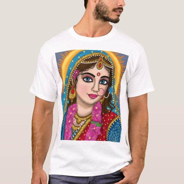 T-shirt déesse radha (Devant)