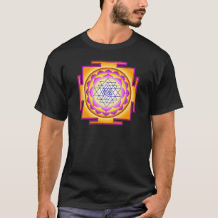 T-shirt Déesse Shri Lalitha Tripura Sundari de Sri Chakra
