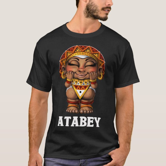T-shirt Déesse Taïno Atabey (Devant)