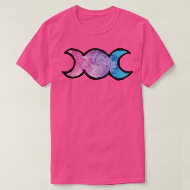 T-shirt Déesse triple lune2 (Design devant)