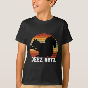 T-shirt Deez Nutz Casse-noix Écureuil Gopher Chipmunk Dees