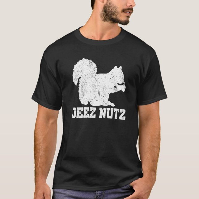 T-shirt Deez Nutz Gopher De Noël Dit Dees Nutz (Devant)