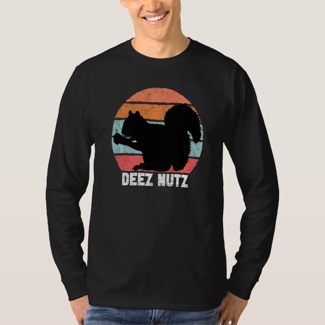 T-shirt Deez Nutz Gopher De Noël Dit Dees Nutz (Devant)
