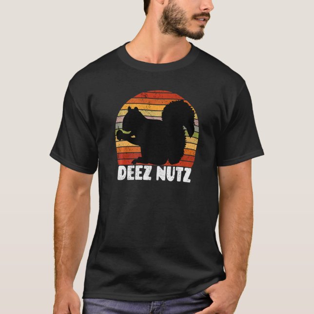 T-shirt Deez Nutz Gopher De Noël Dit Dees Nutz (Devant)