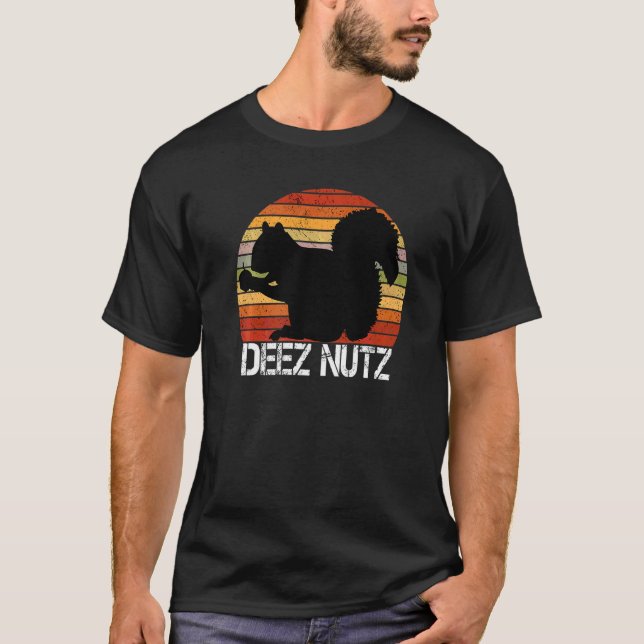 T-shirt Deez Nutz Gopher De Noël Dit Dees Nutz (Devant)