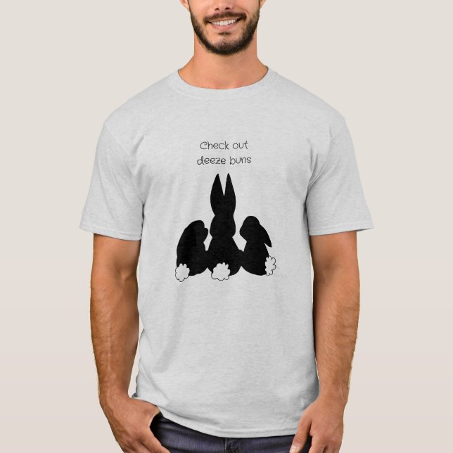T-shirt Deeze Buns Rabbit Shirt (Devant)