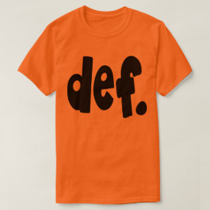 T-shirt déf.