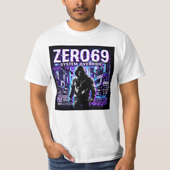 T-shirt Défaillance du système ZERO69 – Guerre urbaine (Devant)