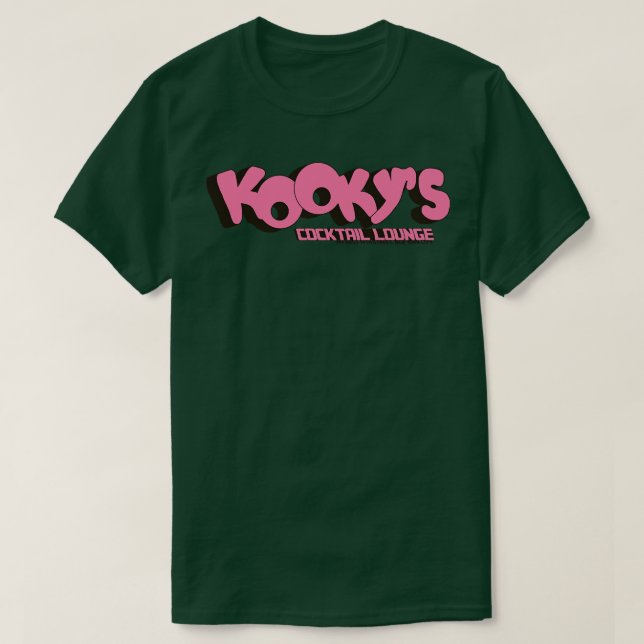 T-shirt Défaite Kookys 60s les années 70 club de nuit lesb (Design devant)
