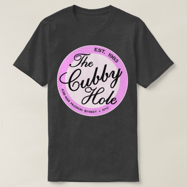 T-shirt Défaite Le Cubby Hole 80s Lesbian Nightclub NYC 1 (Design devant)