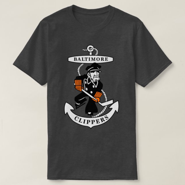 T-shirt Défaut Baltimore Clippers Hockey (Design devant)