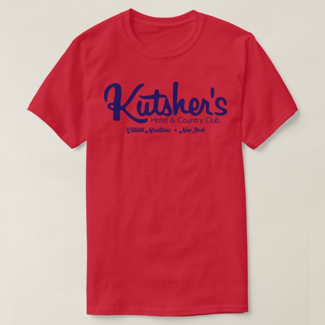 T-shirt Défaut Catskill Resort Kutshers Hotel and Country (Design devant)
