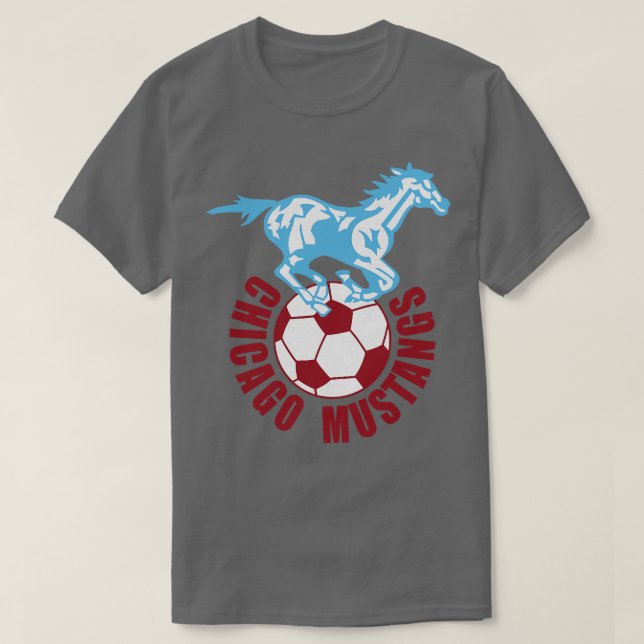 T-shirt Défaut Chicago Mustangs NASL 1967 (Design devant)