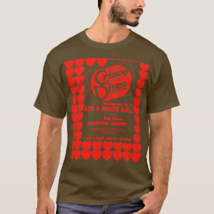 T-shirt Défaut Crisco Disco Valentines les années 70 80s G