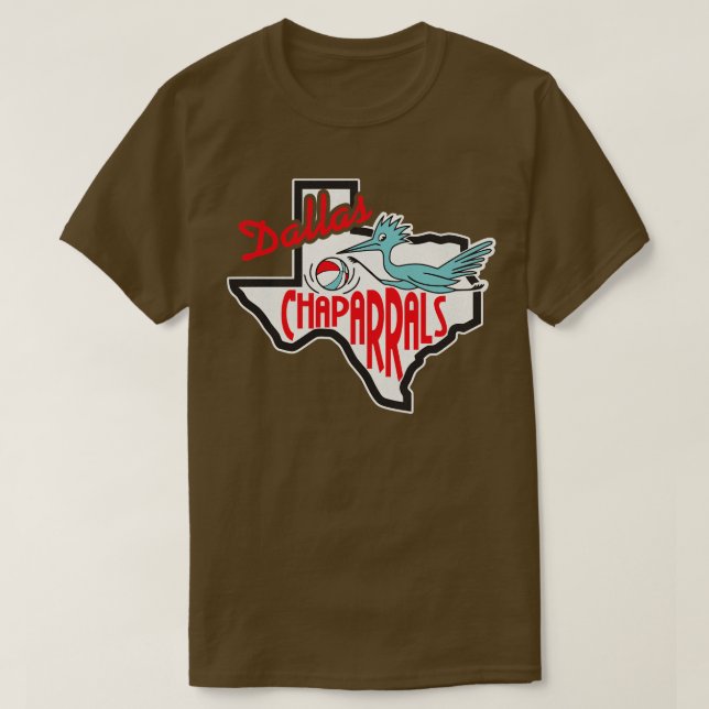 T-shirt Défaut Dallas Chaparrals Basketball (Design devant)