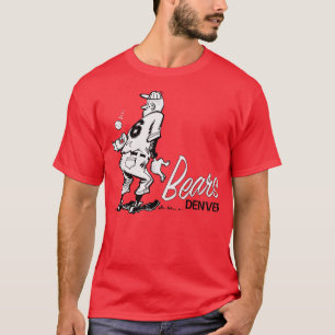 T-shirt Défaut Denver Bears Ligue mineure de baseball 1962