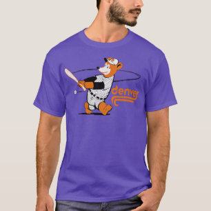 T-shirt Défaut Denver Bears Ligue mineure de baseball 1982