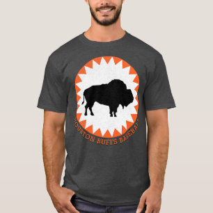 T-shirt Défaut Houston Buffs Buffalos Mineure Ligue Baseba