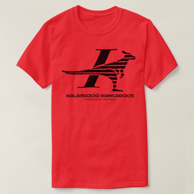 T-shirt Défaut Kalamazoo Kangaroos 1984 (Design devant)