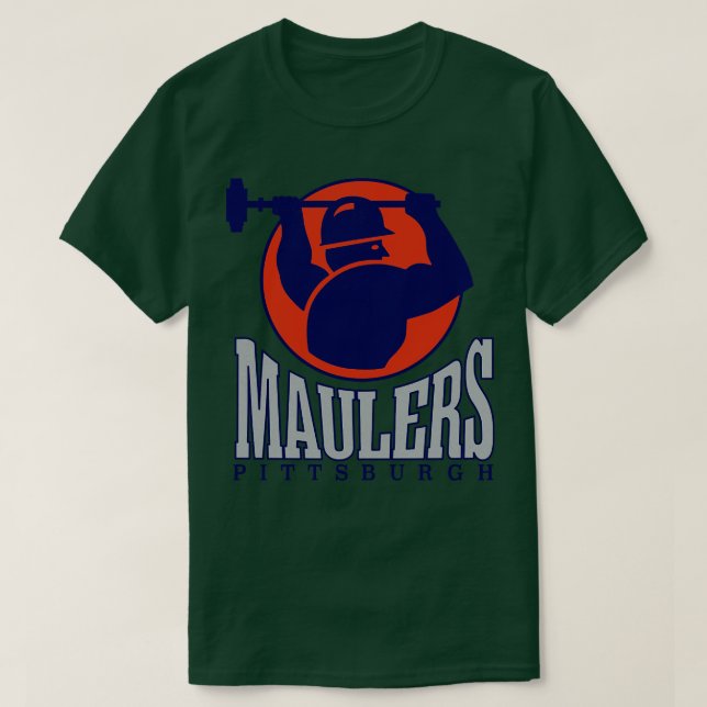 T-shirt Défaut Pittsburgh Maulers USFL 1984 (Design devant)