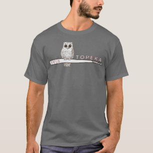 T-shirt Défaut Topeka Owls Minor League Baseball 1952