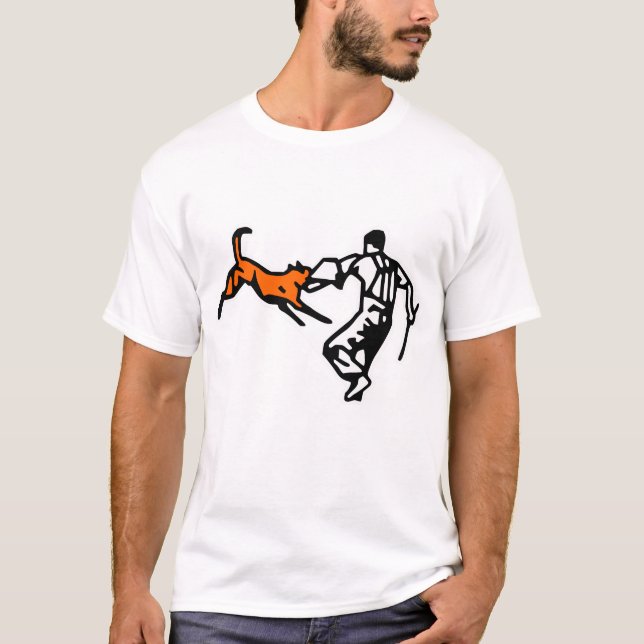 t-shirt defence malinois (Devant)