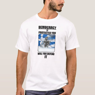 T-shirt Défendez la démocratie