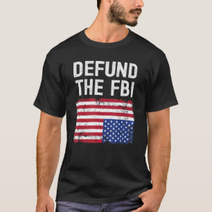 T-shirt Défendez Le Drapeau Américain Du FBI