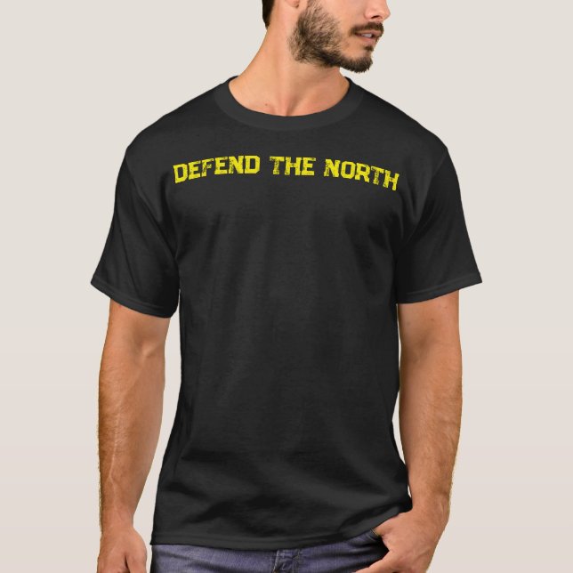 T-shirt Défendez le Nord (Devant)