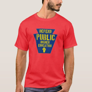 T-shirt Défendez l'enseignement supérieur public dans la