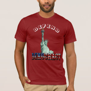 T-SHIRT DÉFENDRE LA DÉMOCRATIE