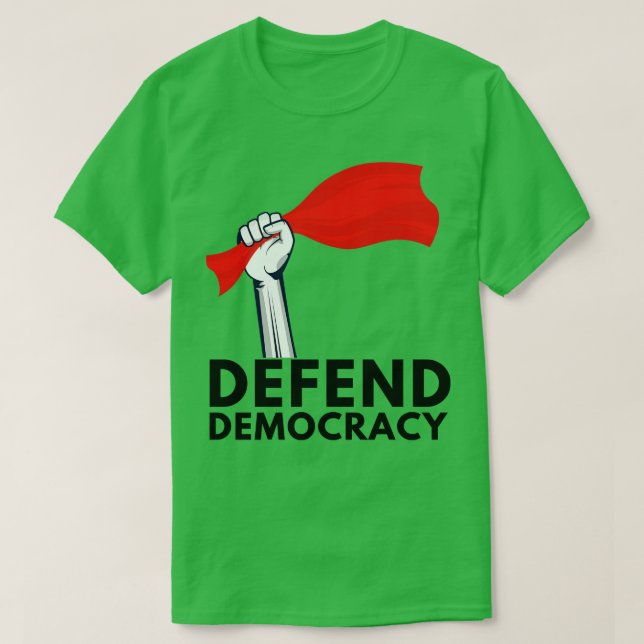 T-shirt Défendre la démocratie 16 (Design devant)