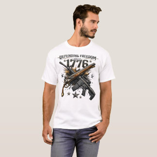 T-shirt Défendre la liberté depuis 1776 Patriotique