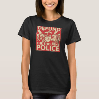 T-shirt Défendre la pensée Posters de police