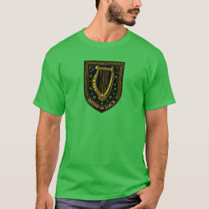 T-shirt Défendre le bouclier irlandais de la chance
