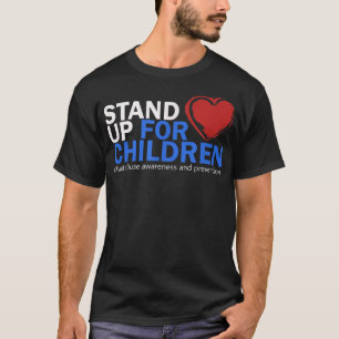 T-shirt Défendre Les Enfants - Prévention De La Maltraitan