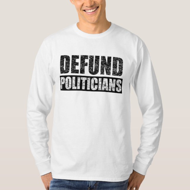 T-shirt Défendre les politiciens (Devant)