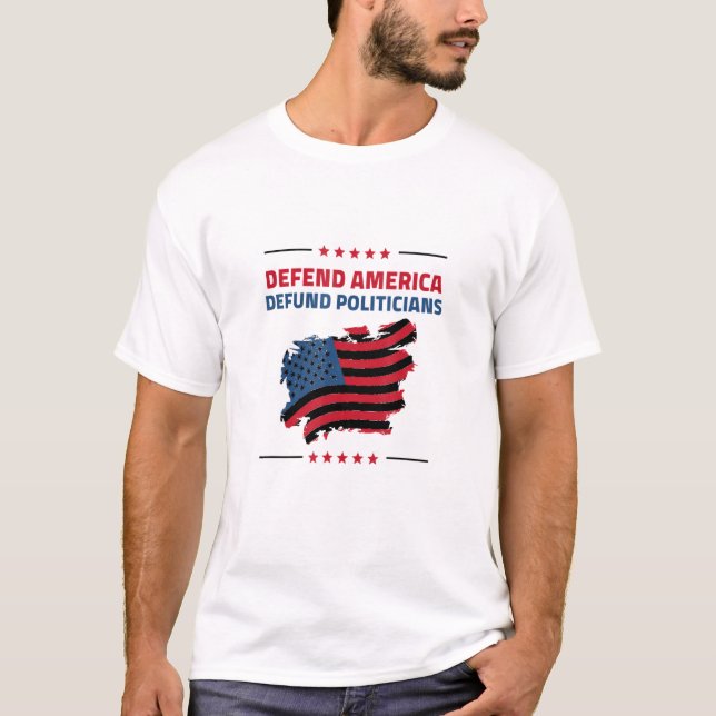 T-shirt Défendre les politiciens Libéral Politique Liberté (Devant)