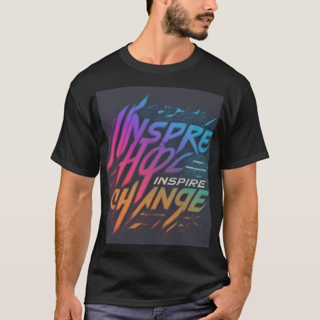 T-shirt Défendre l'impossible, inspirer l'impossible à arr (Devant)