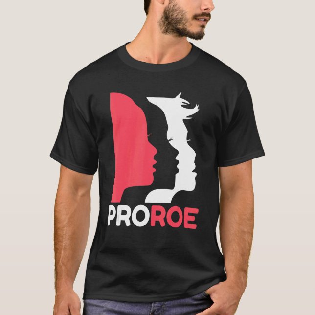 T-shirt Défendre Roe V Wade Pro Choice Droits d'avortement (Devant)