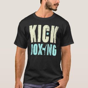 T-shirt Défense de kickboxing coup de pied coup de poing k