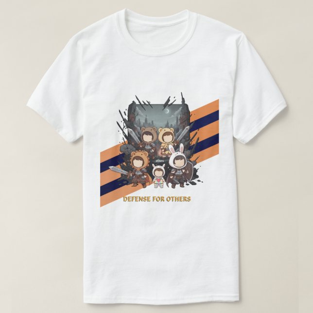 T-shirt Defense for Others - Little Guardians (Design devant)