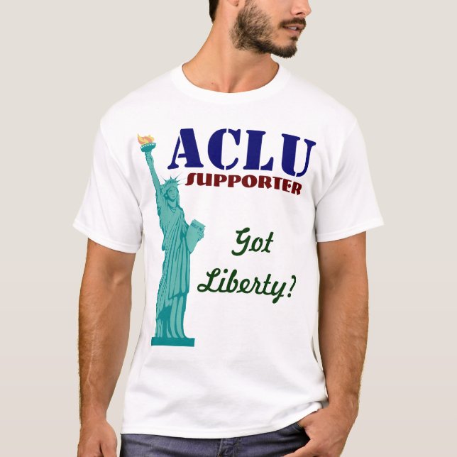 T-shirt Défenseur d'ACLU (Devant)