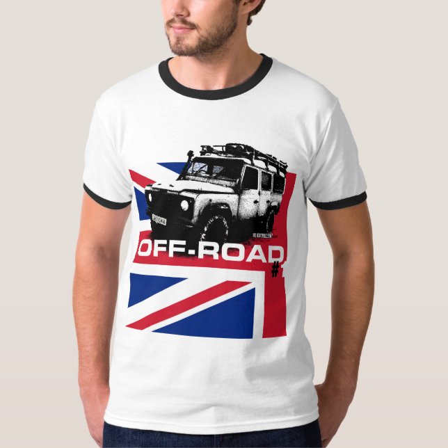 T-shirt Défenseur de Land Rover (Devant)